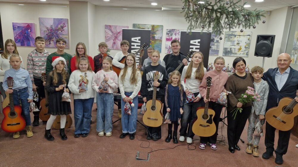 Kalėdinė pamoka bibliotekoje