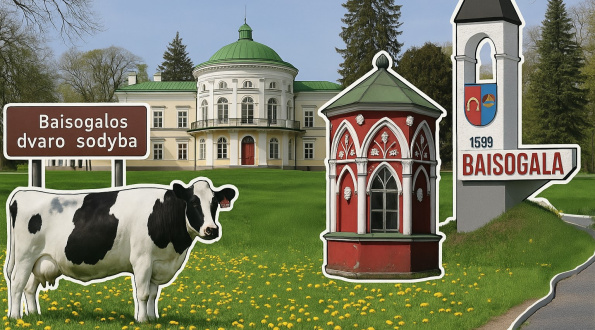 „Užsukime į…“. Baisogala. Gražiausiame jos pastate – vienas didžiausių miestelio darbdavių