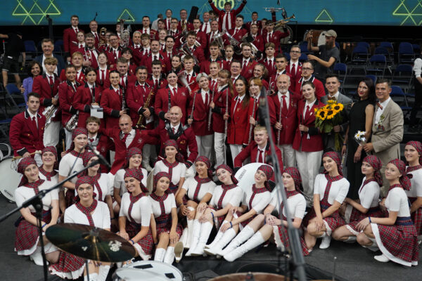 Iš mažo miestelio garsas sklinda plačiai: „Kybartų“ orkestras mini 65 metų jubiliejų