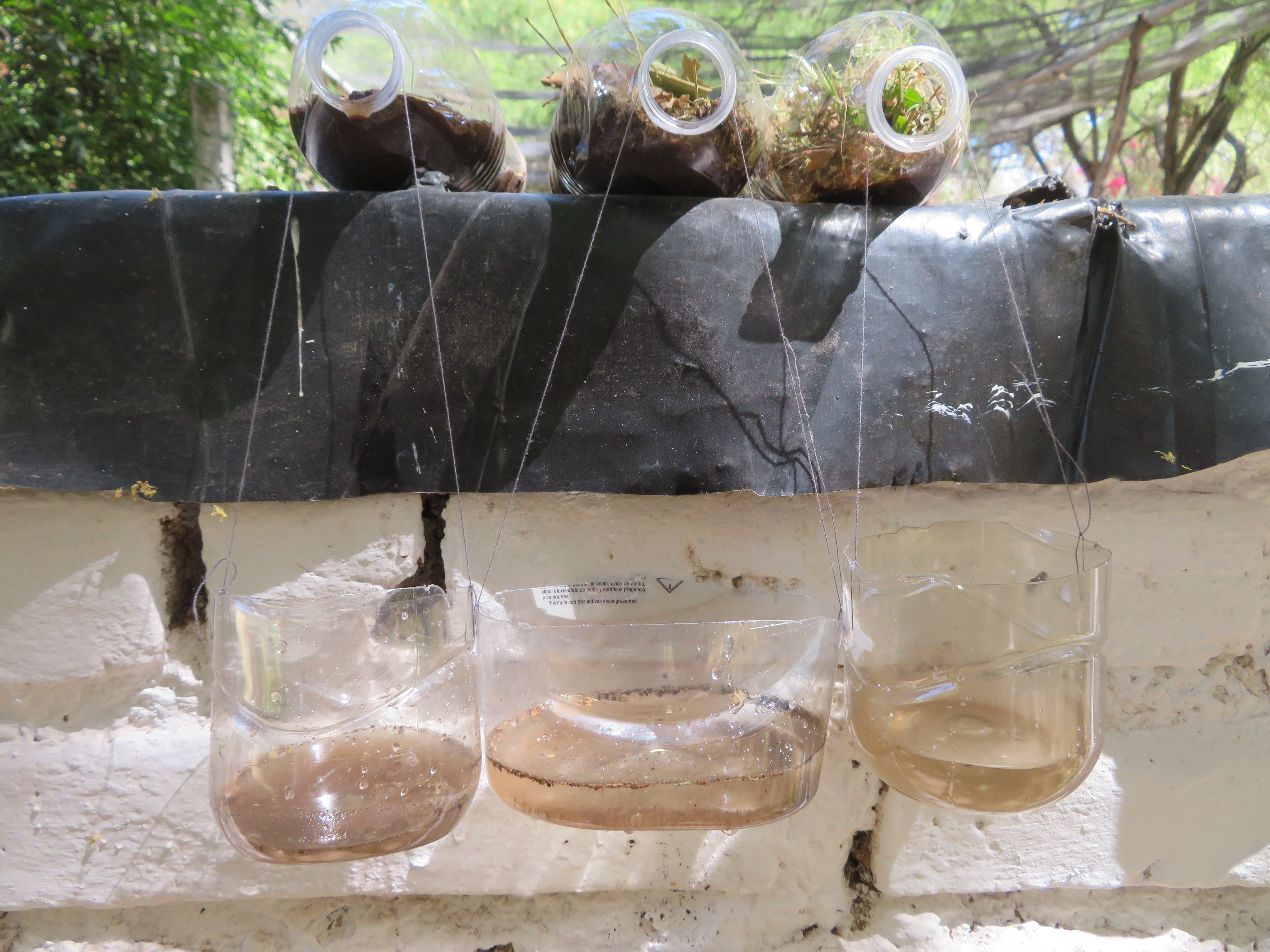 Eksperimentas. Dirvožemio erozija