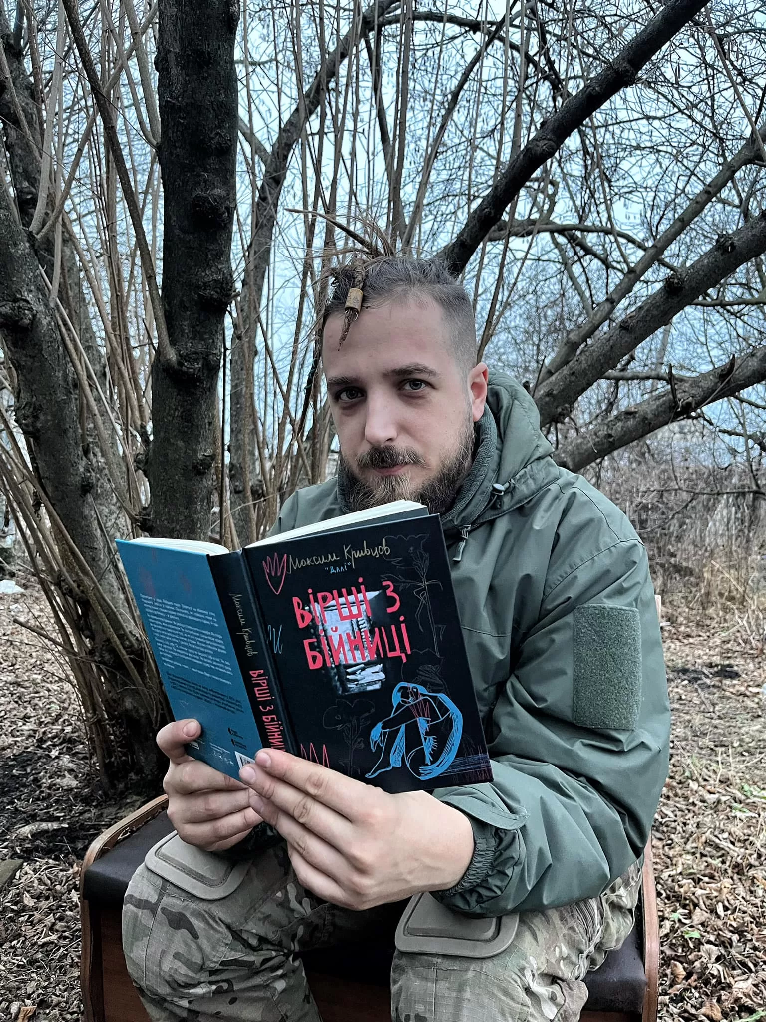 „Turime knygą, deja, nebeturime gyvo autoriaus.“ Lietuviškai išleista fronte žuvusio ukrainiečių poeto M. Kryvcovo knyga