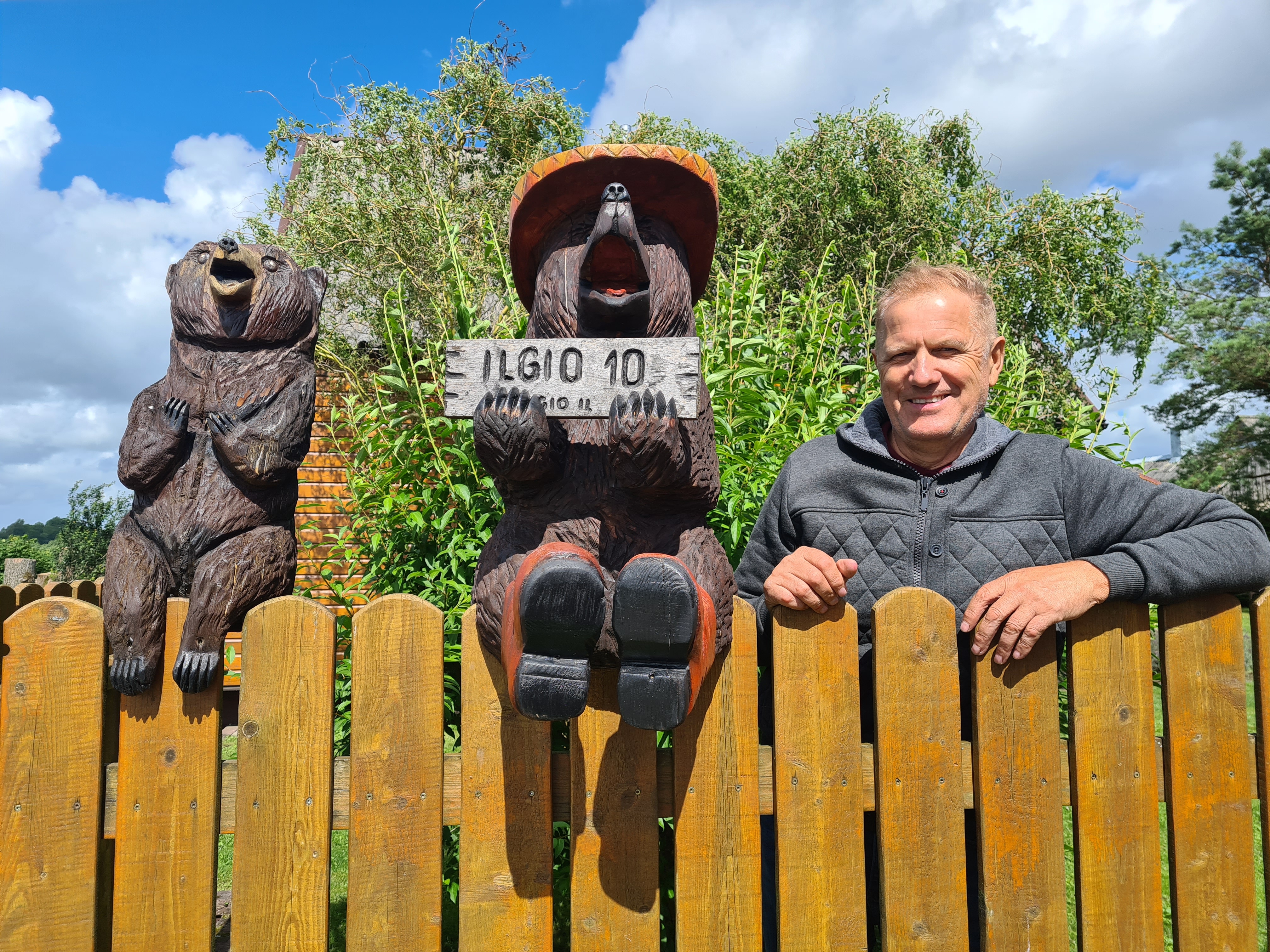 Svečiuose pas meistrą Kęs­tu­tį Kun­gį