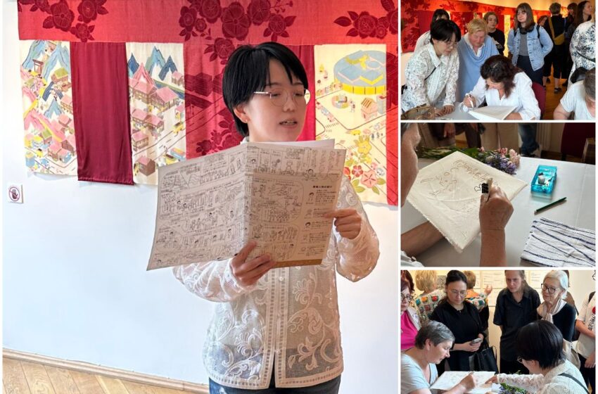 Kėdainiečiams atvėrė japoniško meno slėpinius – išbandė ir patys