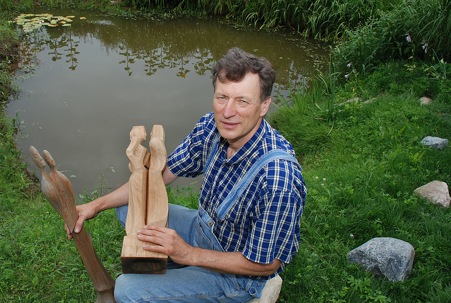 Tarp gamtos, mito ir kalto: Arūno Grušo pasaulis