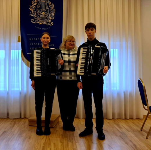 Telšių akordeonistai skina laurus: talentas, darbštumas ir kokybiški instrumentai veda į pergales