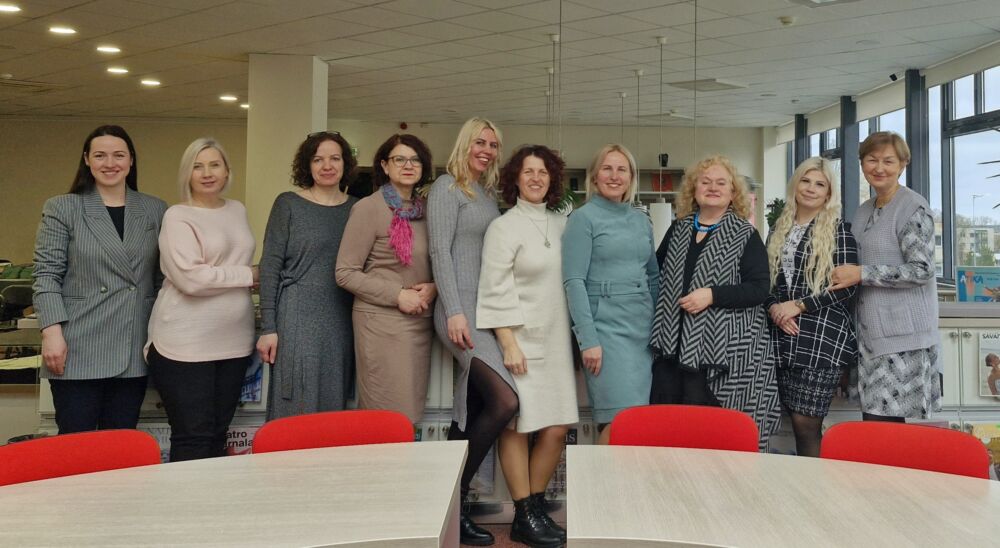 Bibliotekos direktorė: „Pirmiausia mes esame komanda“